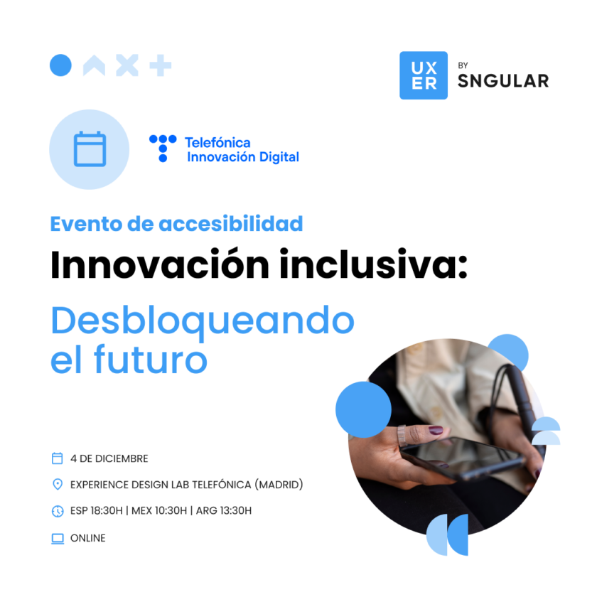 Evento de Accesibilidad - Innovación inclusiva: Desbloqueando el futuro - 4 de diciembre de 2024